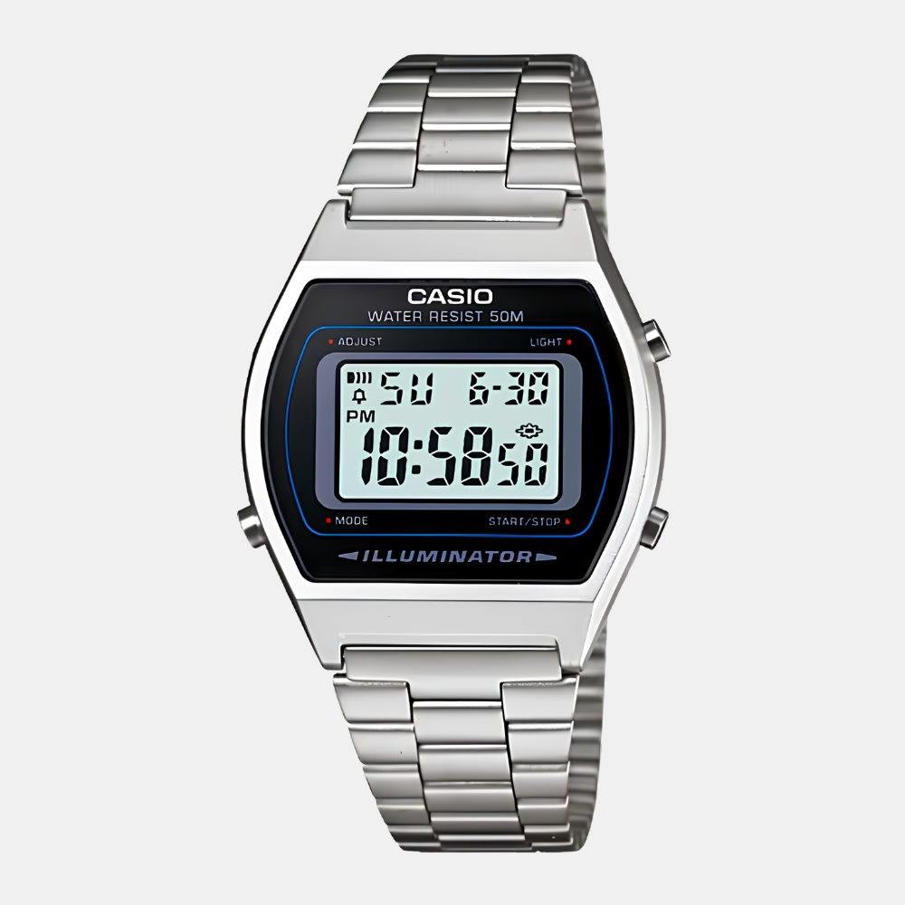 Reloj Casio Vintage B640WD-1AVDF Digital Acero Plateado Unisex1