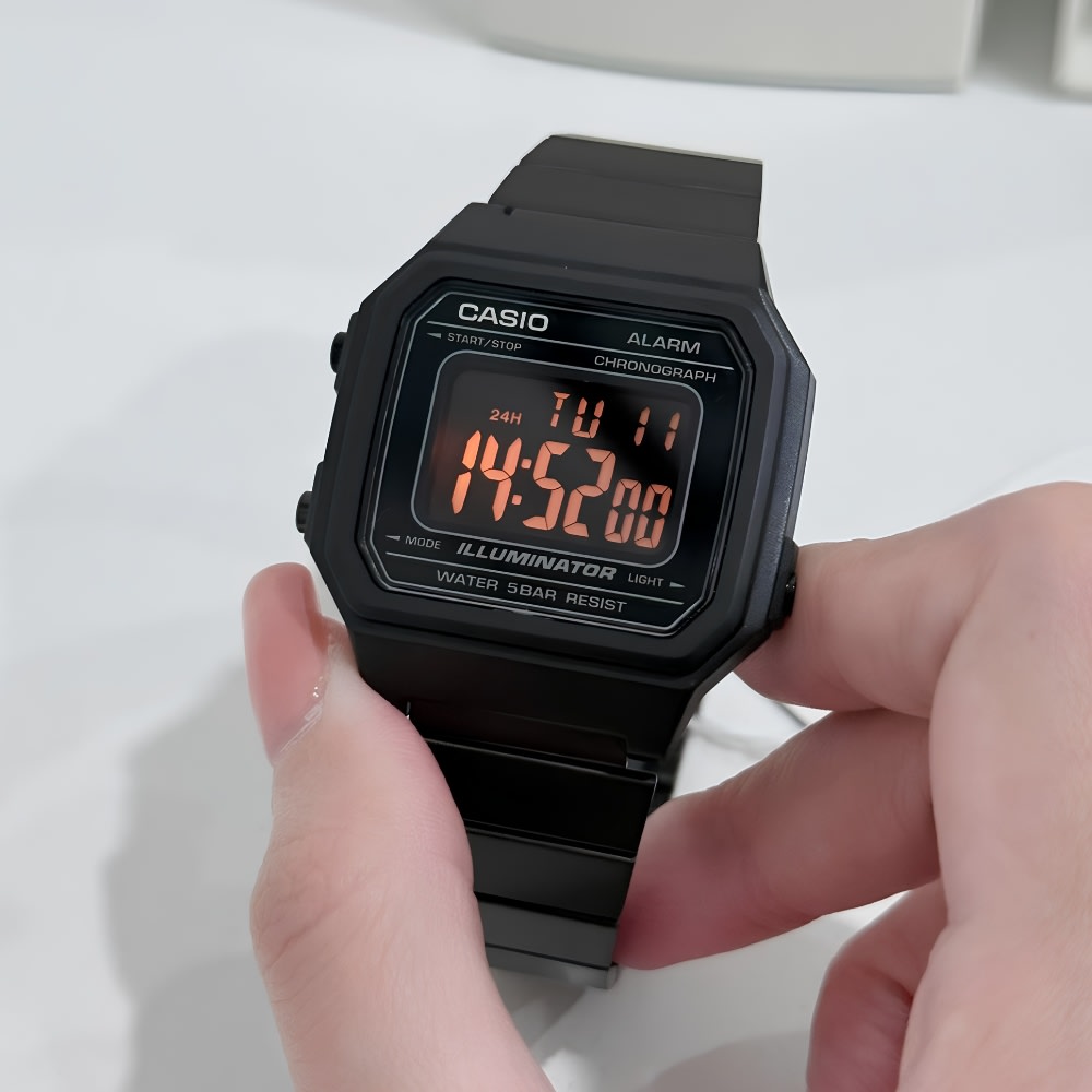 Reloj Casio Vintage B650WB-1BDF Digital Acero Negro Hombre3