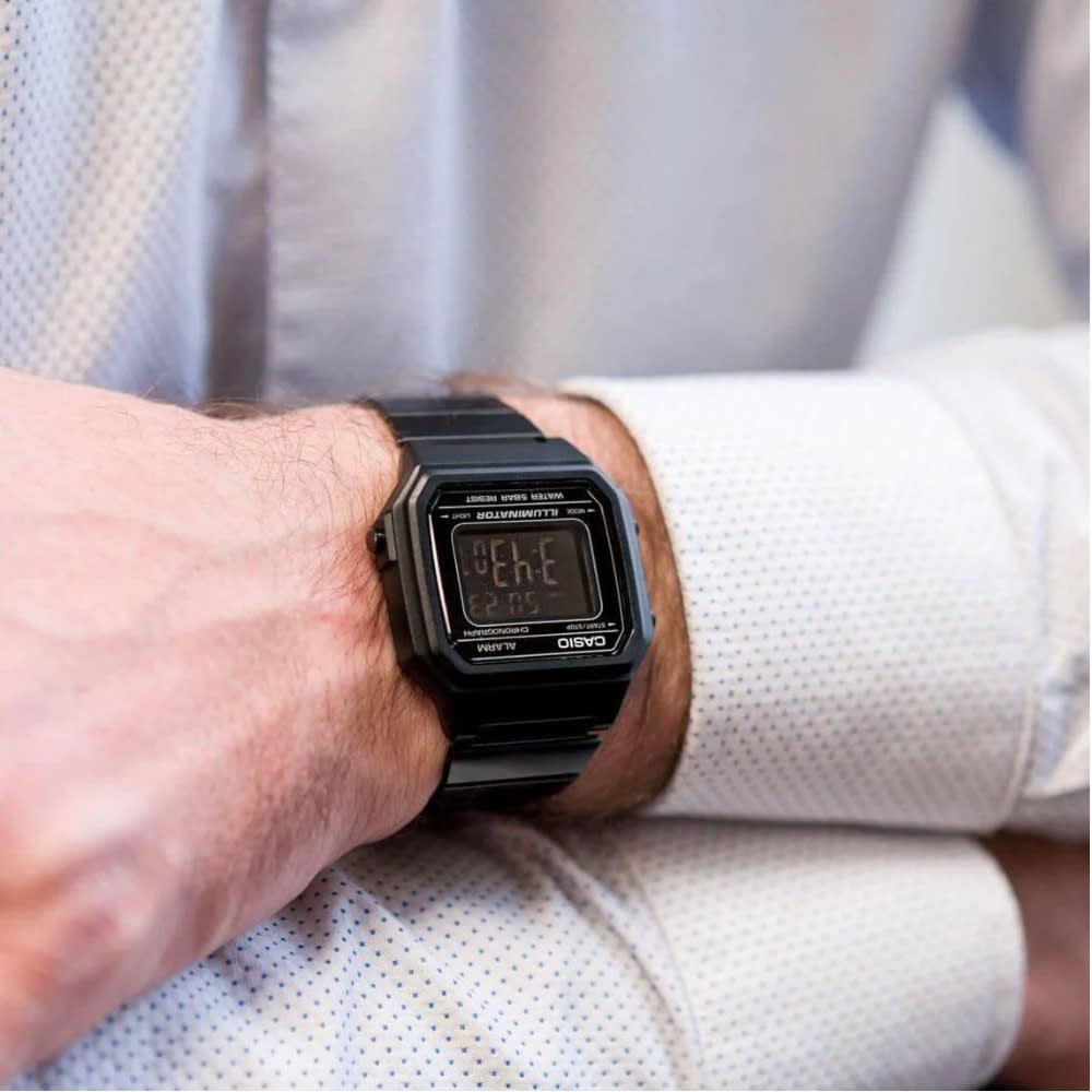 Reloj Casio Vintage B650WB-1BDF Digital Acero Negro Hombre6