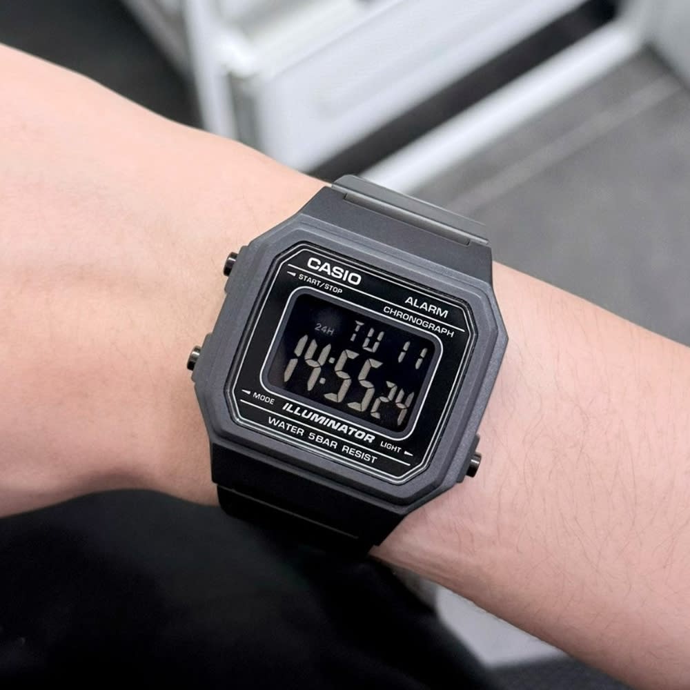 Reloj Casio Vintage B650WB-1BDF Digital Acero Negro Hombre2
