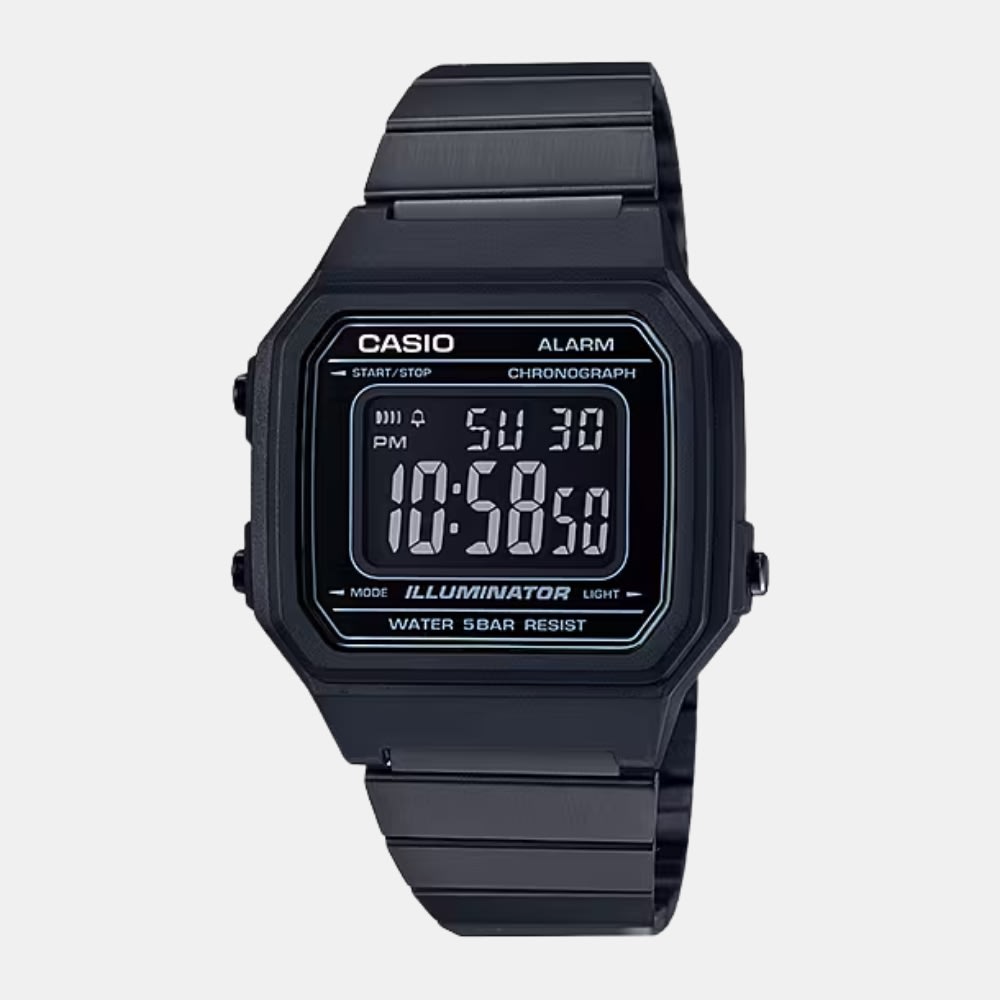 Reloj Casio Vintage B650WB-1BDF Digital Acero Negro Hombre1