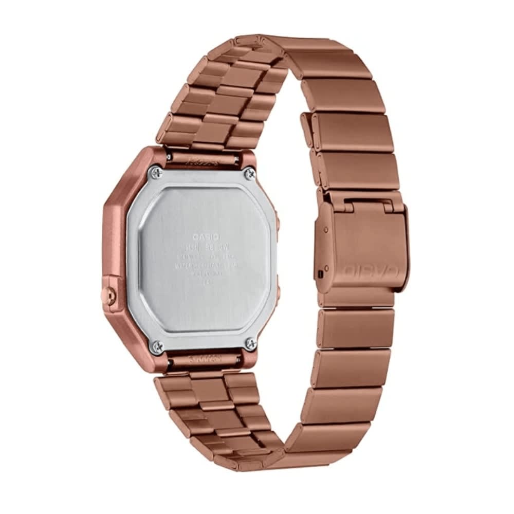 Reloj Casio Vintage B650WC-5ADF Digital Acero Golden Rose Unisex7