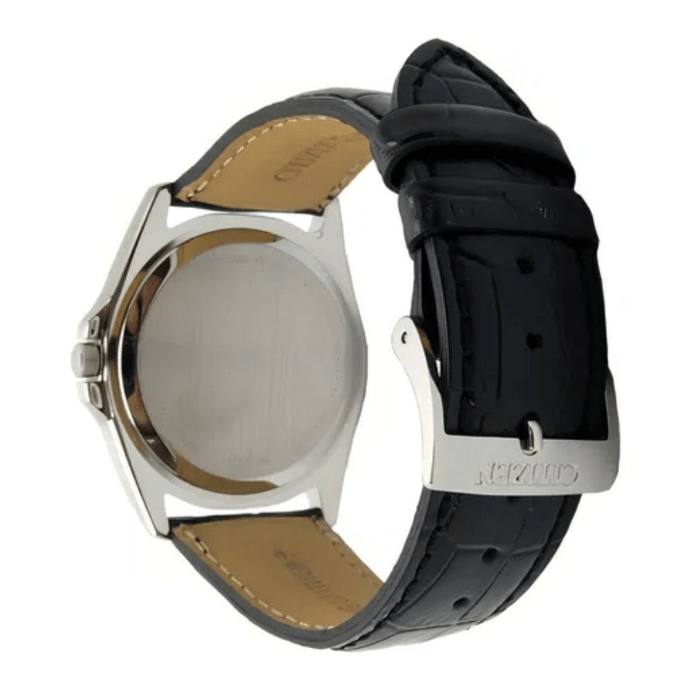 Reloj Citizen Quartz BF0580-06E Clásico Cuero Negro Hombre4