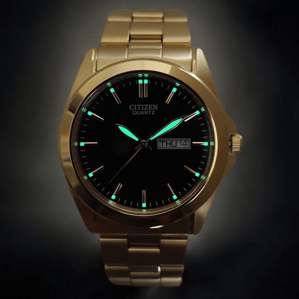 Reloj Citizen Quartz BF0582-51F Dorado Acero Hombre3