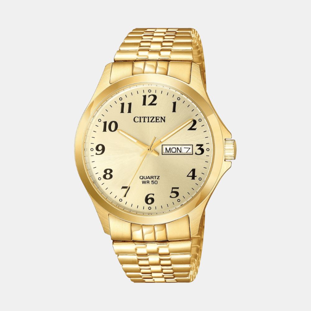 Reloj Citizen Quartz BF5002-99P Dorado Acero Elástico Hombre1