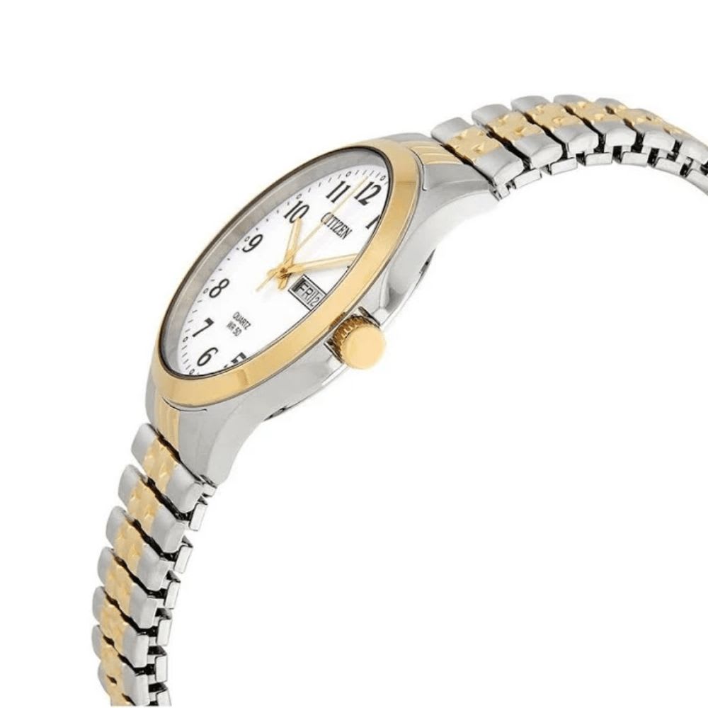 Reloj Citizen Quartz BF5004-93A Bicolor Acero Elástico Hombre4