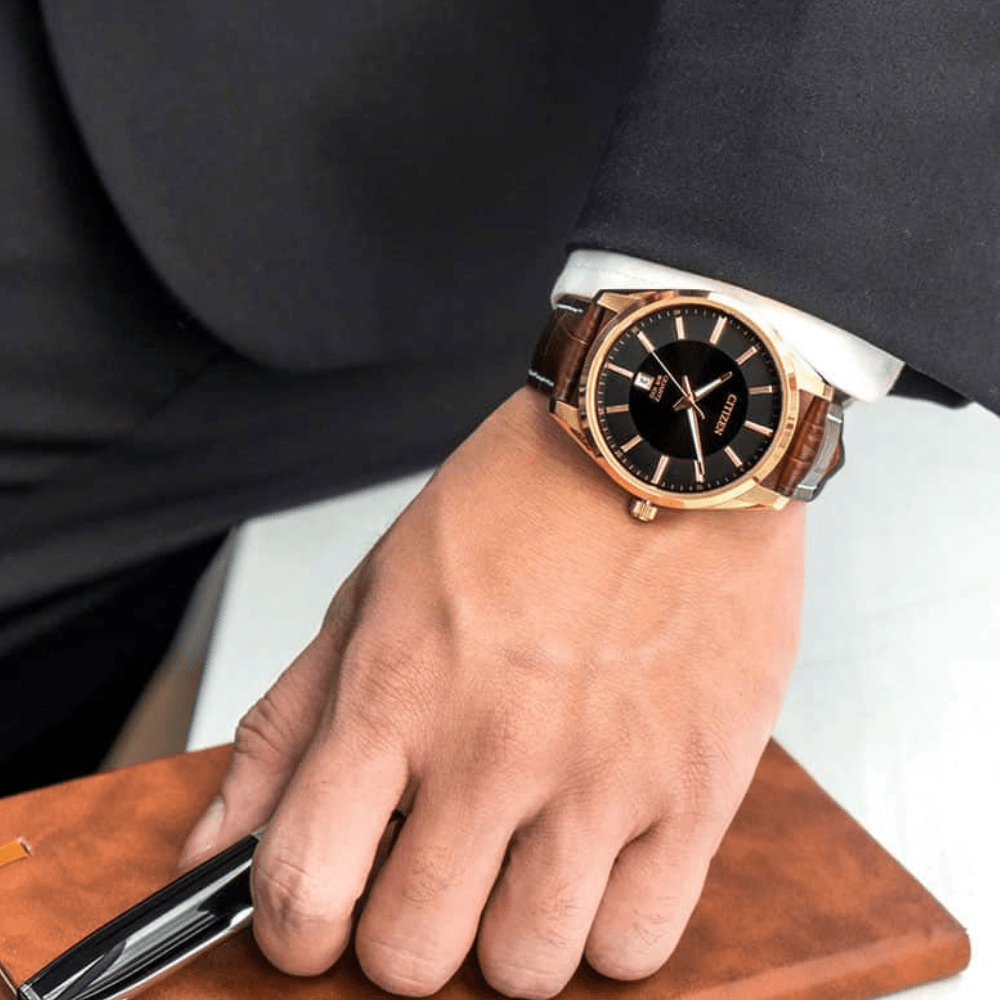 RELOJ CITIZEN BI1033-04E QUARTZ DORADO3