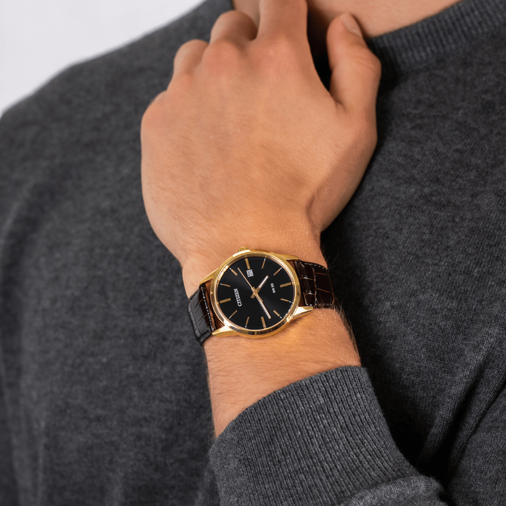 RELOJ CITIZEN BI5002-06E QUARTZ DORADO2