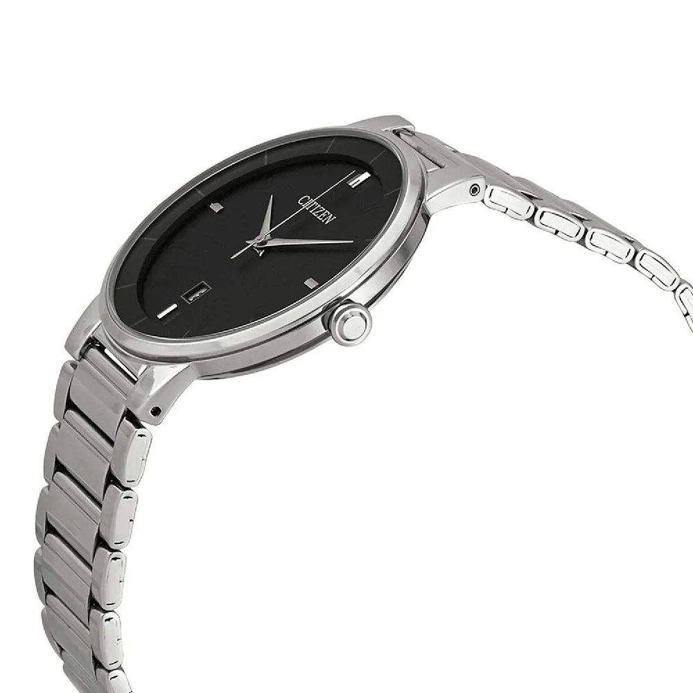 RELOJ CITIZEN BI5010-59E QUARTZ PLATEADO/NEGRO4