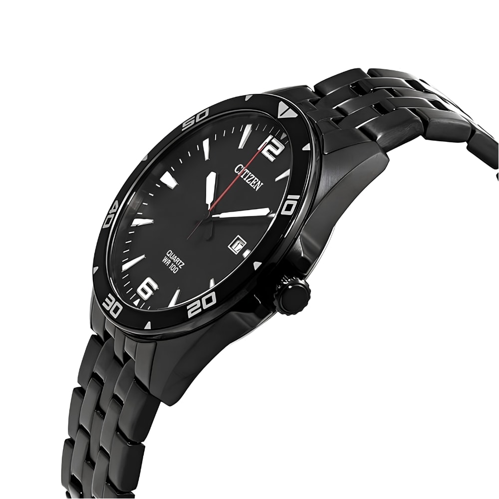 Reloj Citizen Quartz BI5055-51E Negro Acero Hombre5