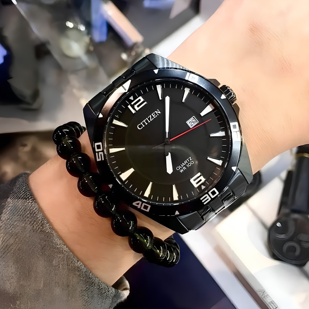 Reloj Citizen Quartz BI5055-51E Negro Acero Hombre3