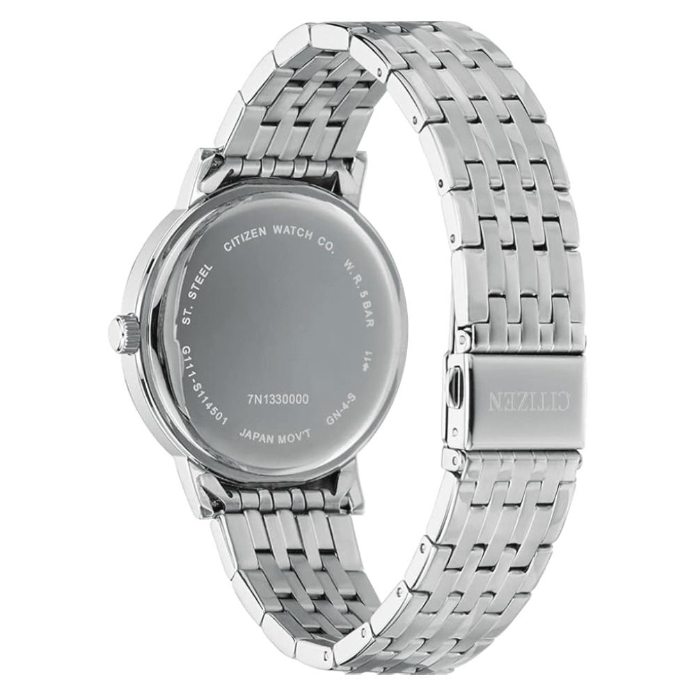 RELOJ CITIZEN BI5070-57H QUARTZ PLATEADO6