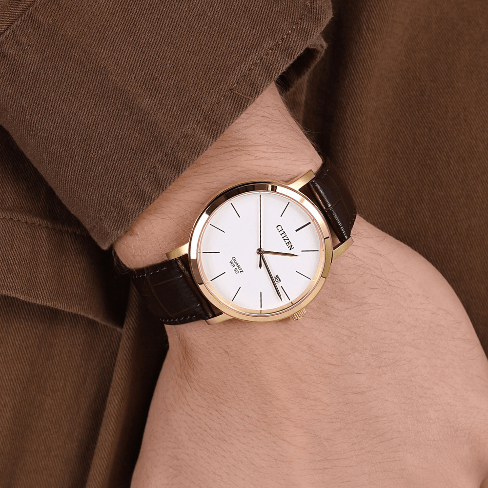 RELOJ CITIZEN BI5072-01A QUARTZ DORADO2