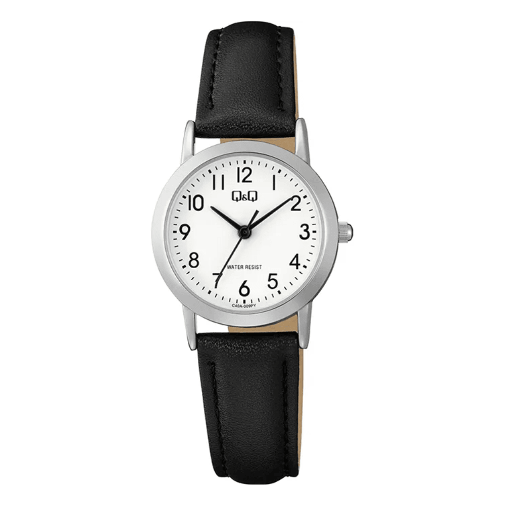 RELOJ Q&Q C40A-009PY PLATEADO1