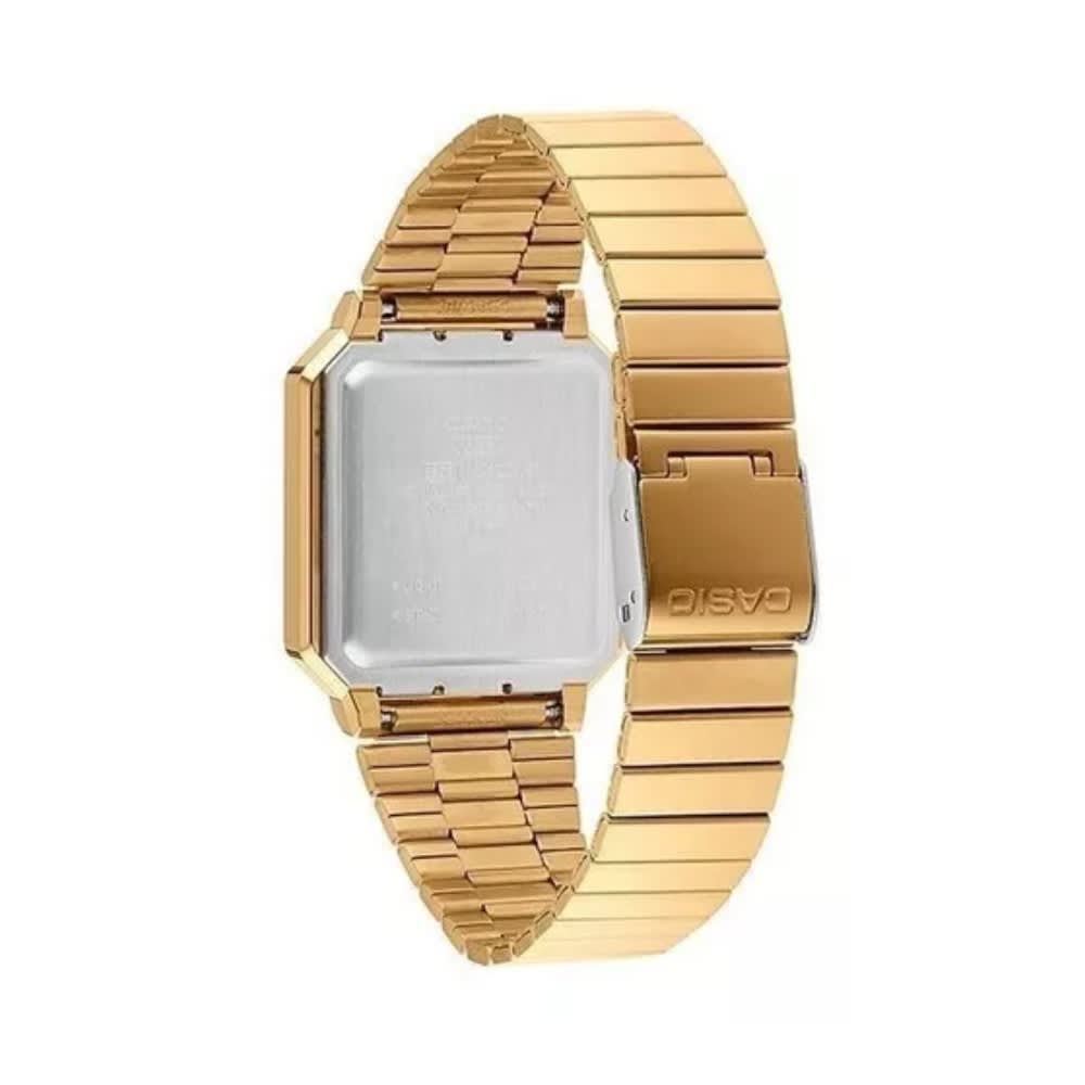 Reloj Calculadora Casio Vintage CA-500WEG-1ADF Digital Acero Dorado Unisex10