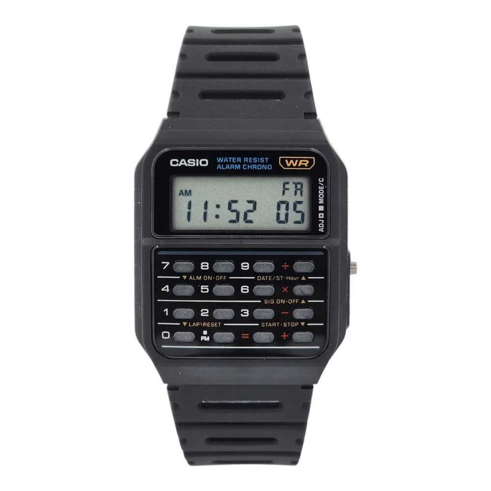 Reloj Calculadora Casio Vintage CA-53W-1Z Digital Resina Negro Unisex5