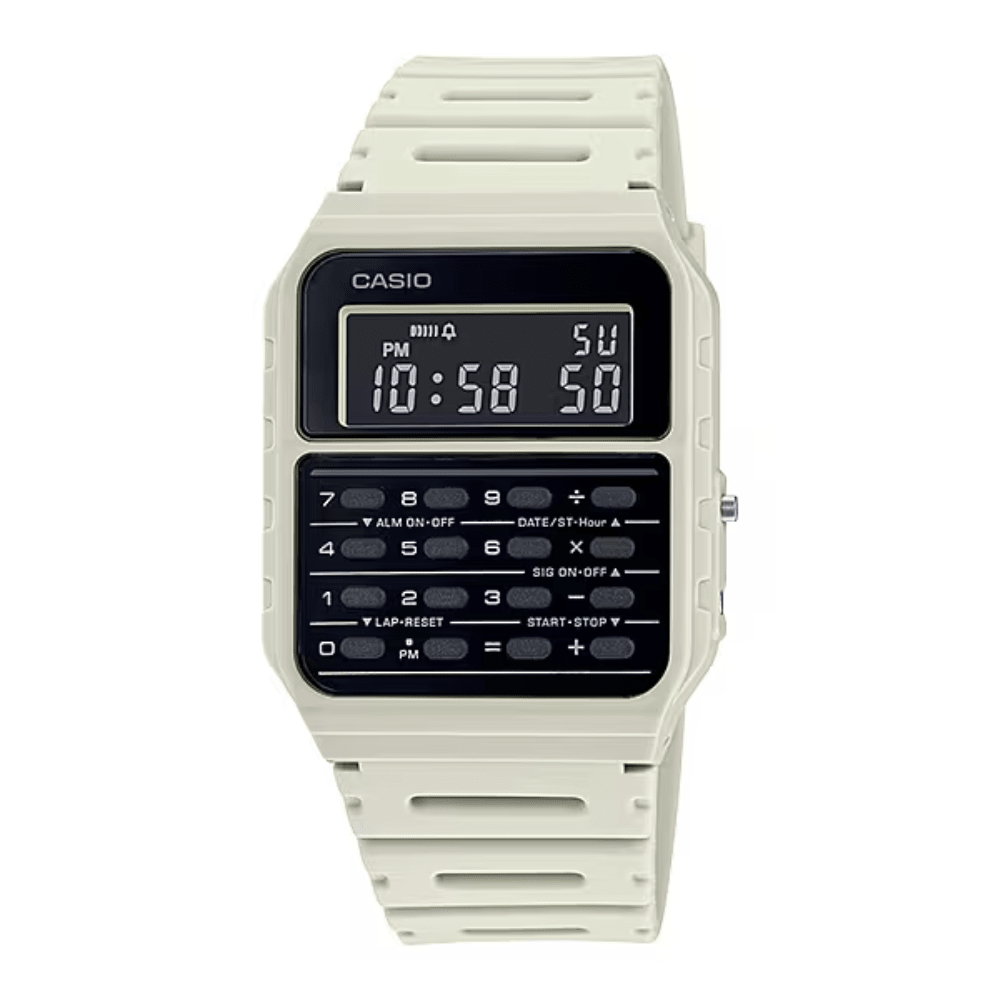 RELOJ CASIO CA-53WF-8BCF CALCULADORA BLANCO1
