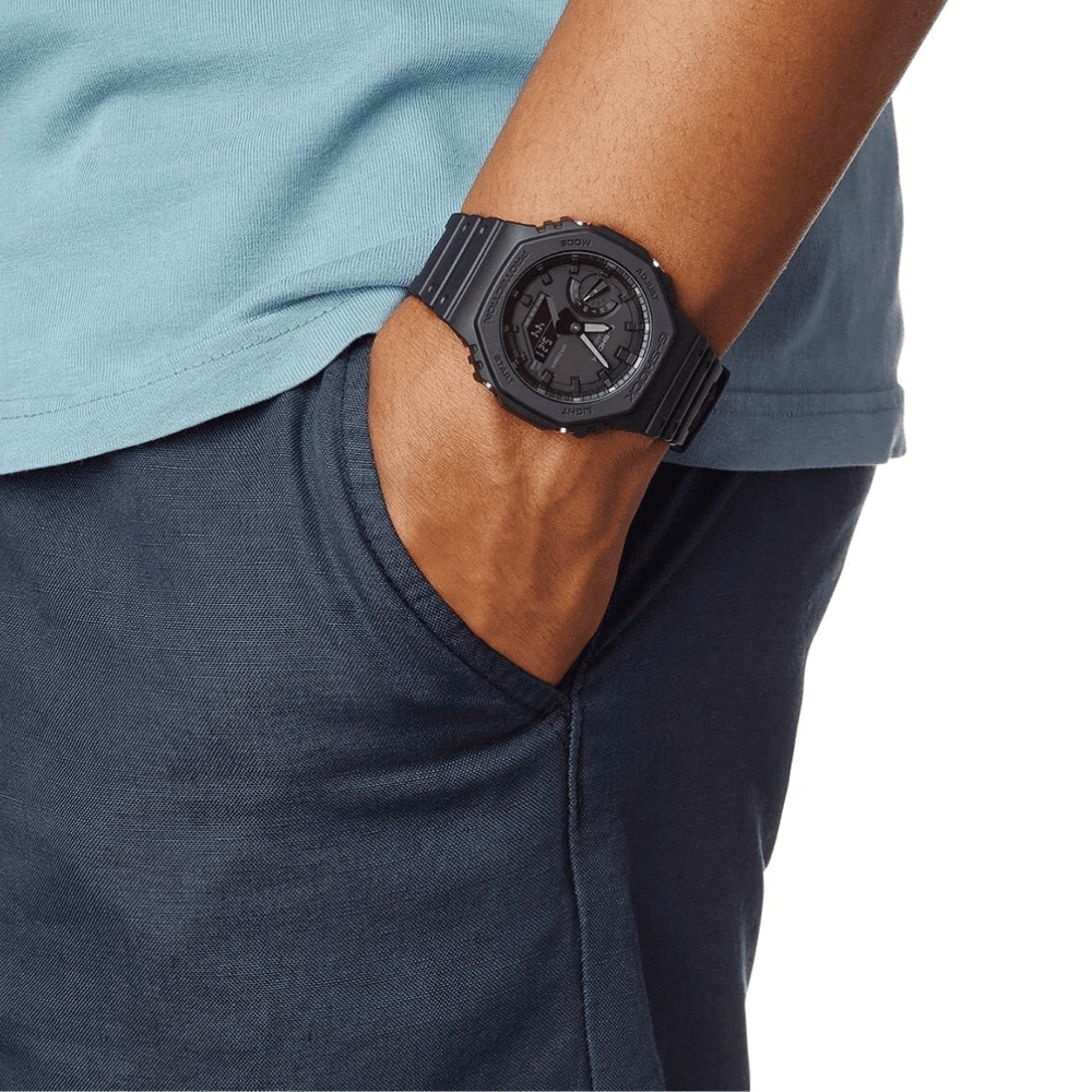 Reloj Casio G-Shock GA-2100-1A1DR Carbon Core Análogo-Digital Negro Hombre2
