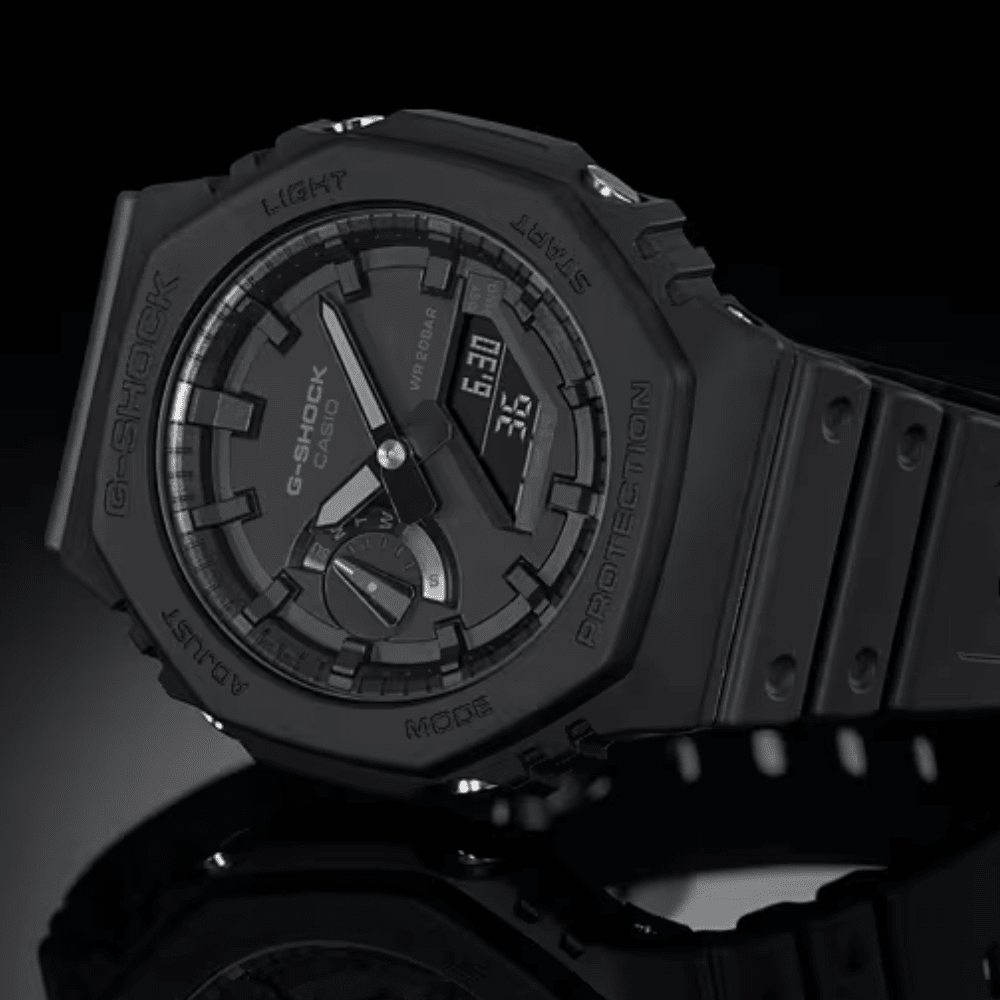 Reloj Casio G-Shock GA-2100-1A1DR Carbon Core Análogo-Digital Negro Hombre6