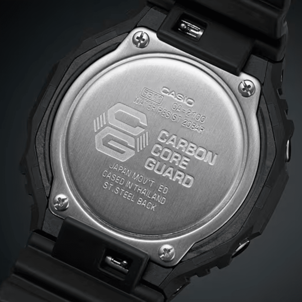 Reloj Casio G-Shock GA-2100-1A1DR Carbon Core Análogo-Digital Negro Hombre3