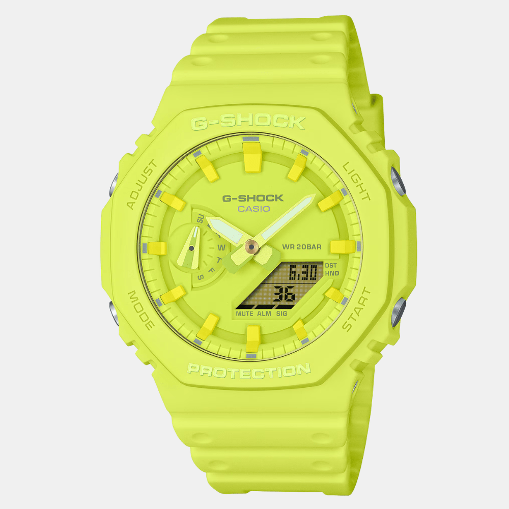 Reloj Casio G-Shock GA-2100-9A9DR Carbon Core Análogo-Digital Negro Verde1