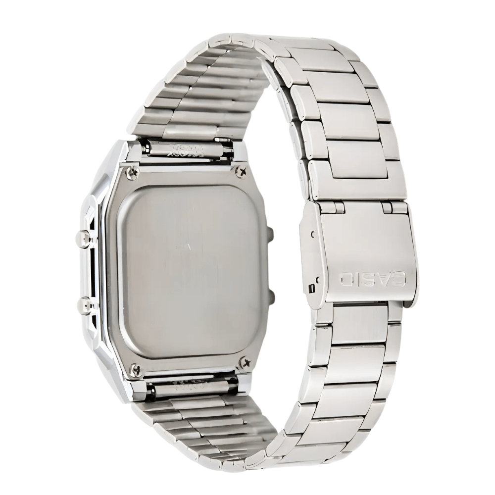 RELOJ CASIO DB-360-1ADF DATA BANK PLATEADO5