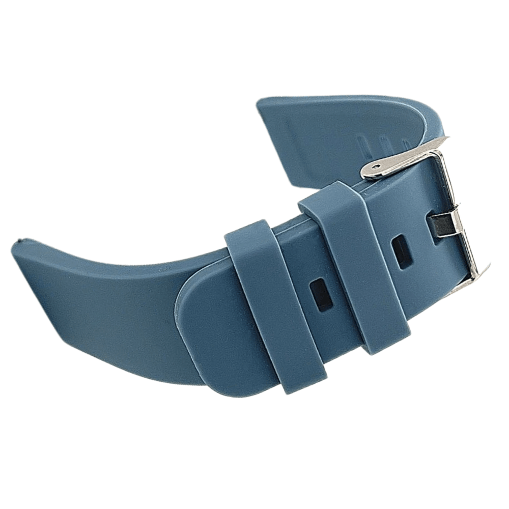 PULSERA DILOY DE SILICONA BARRA RESORTE AZUL2