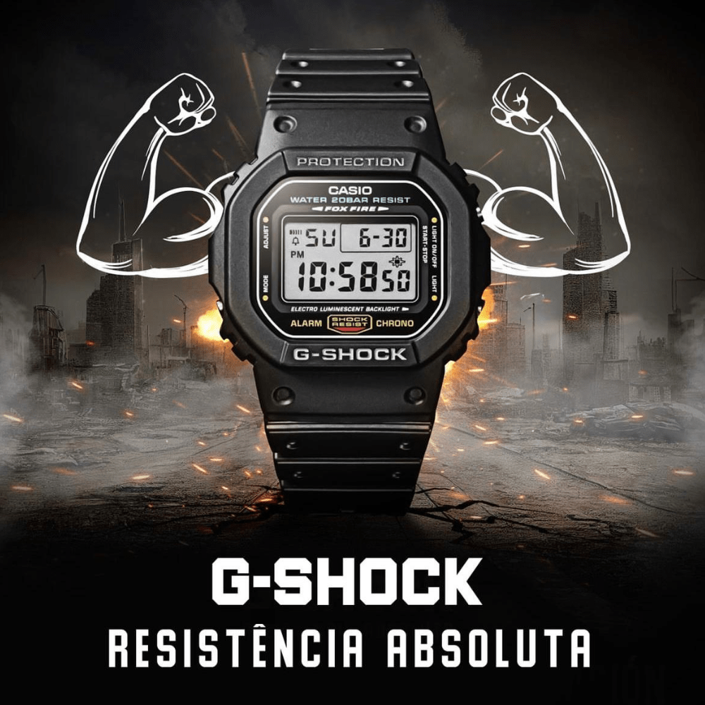 RELOJ G-SHOCK DW-5600E-1VDF3