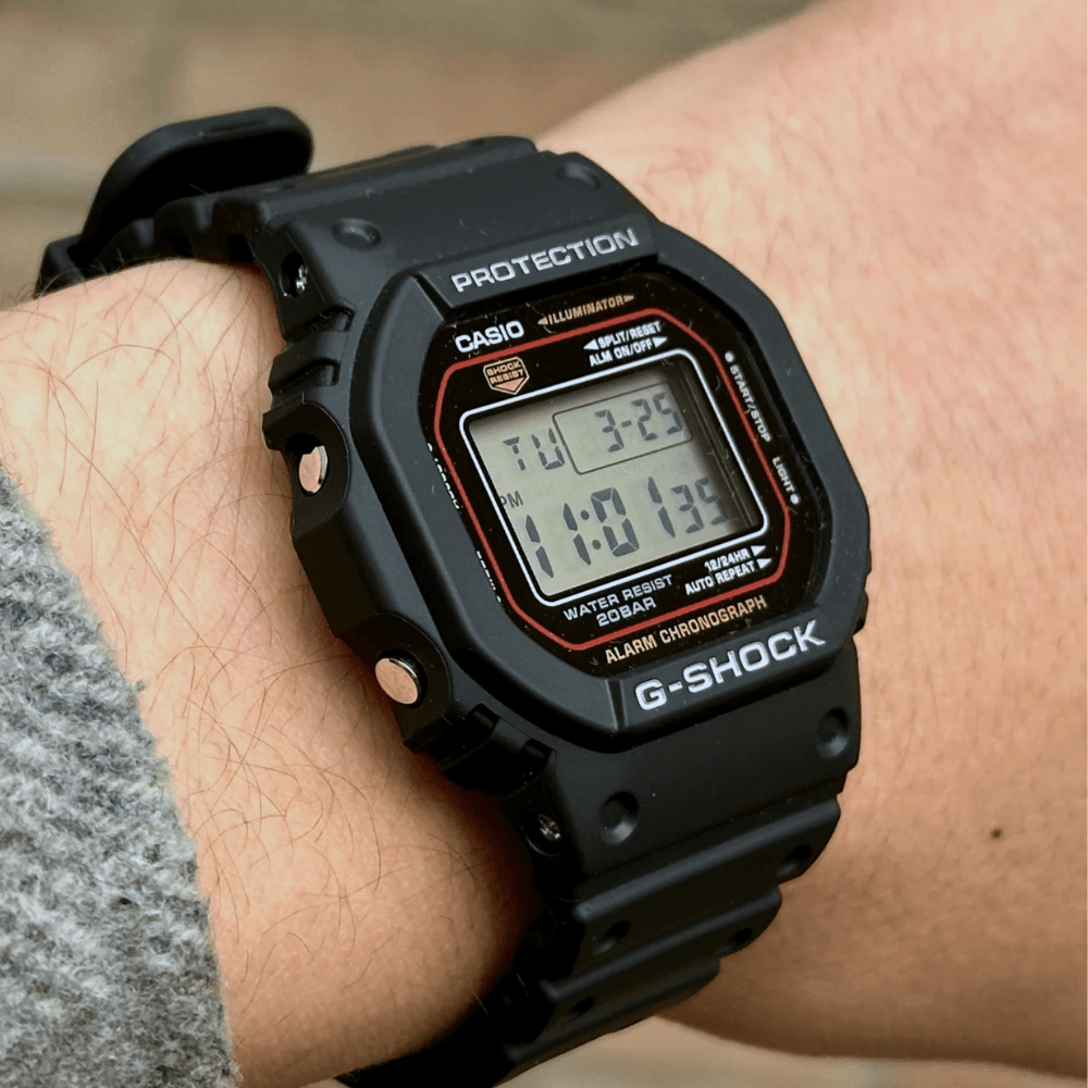 Reloj Casio G-Shock DW-5600RL-1DR Digital Clásico Negro Hombre2