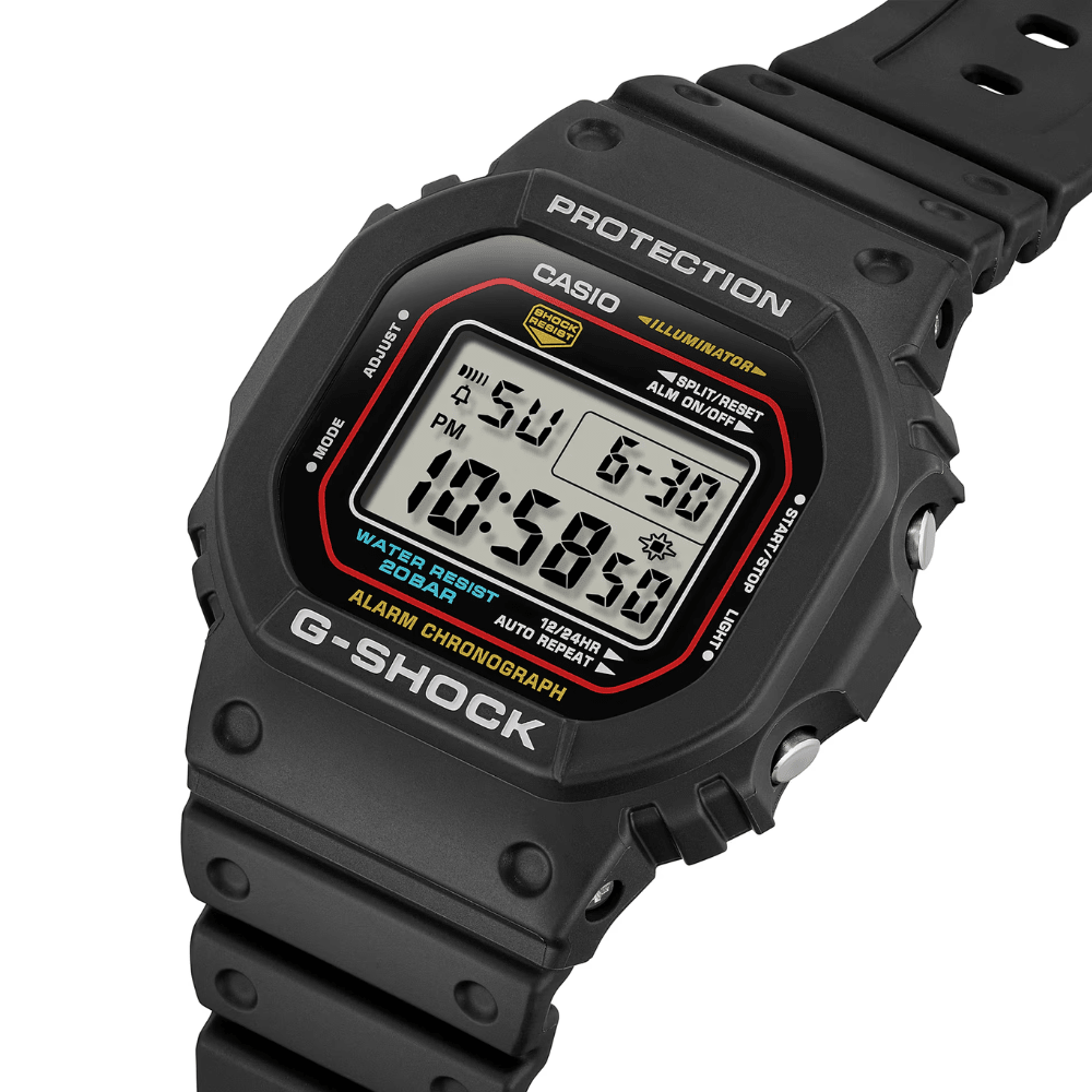 Reloj Casio G-Shock DW-5600RL-1DR Digital Clásico Negro Hombre6