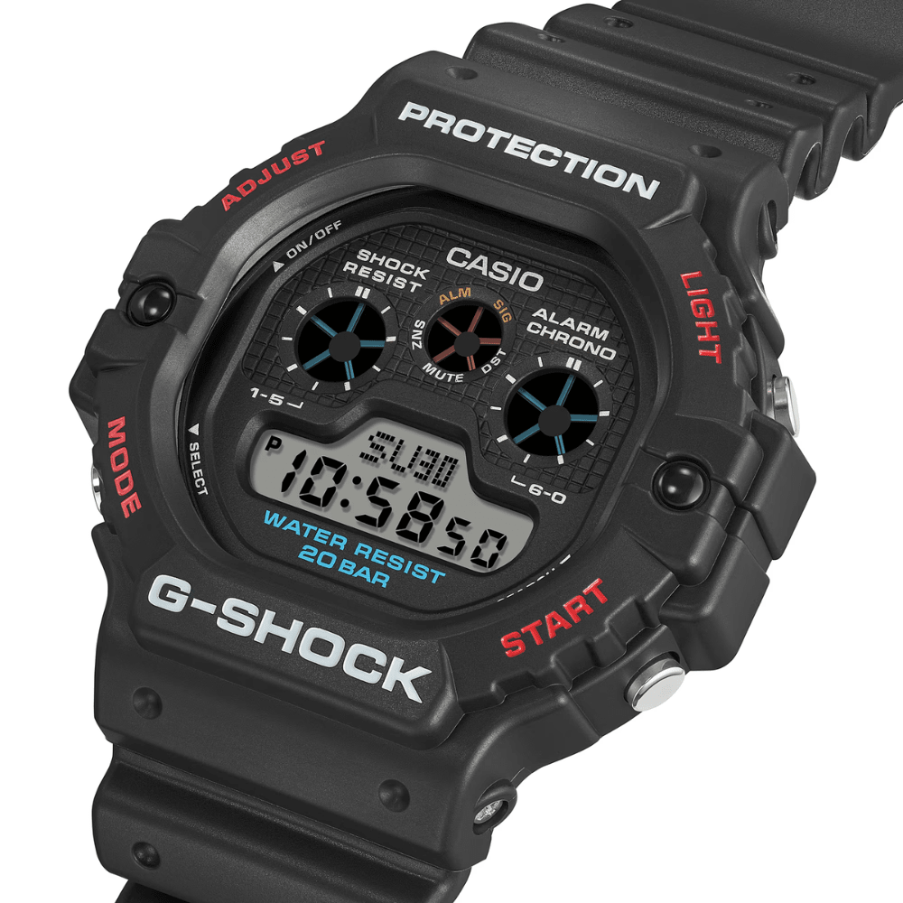 Reloj Casio G-Shock DW-5900U-1DR Clásico Retro Resina Negro Hombre6