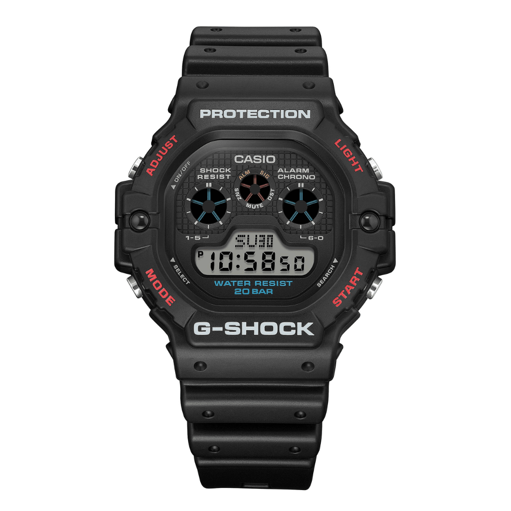 Reloj Casio G-Shock DW-5900U-1DR Clásico Retro Resina Negro Hombre7