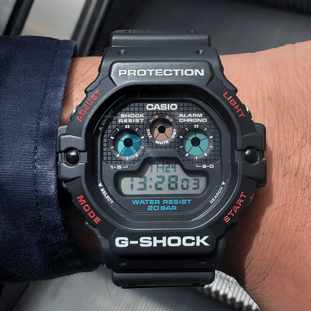 Reloj Casio G-Shock DW-5900U-1DR Clásico Retro Resina Negro Hombre2