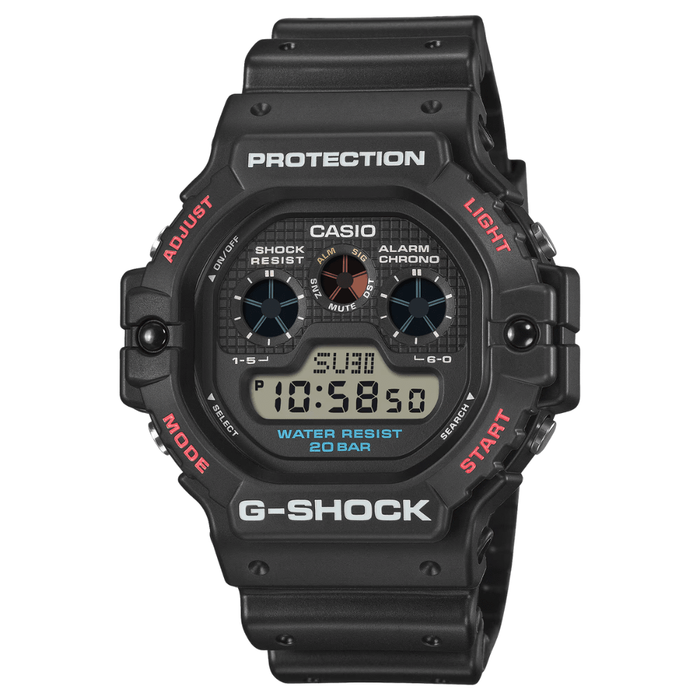 Reloj Casio G-Shock DW-5900U-1DR Clásico Retro Resina Negro Hombre10