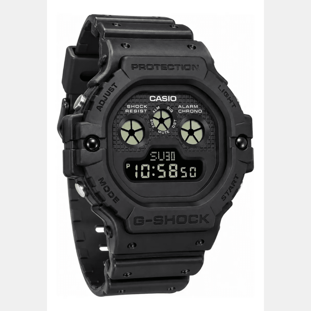 Reloj Casio G-Shock DW-5900UBB-1DR Digital Táctico Negro Black Out Hombre5