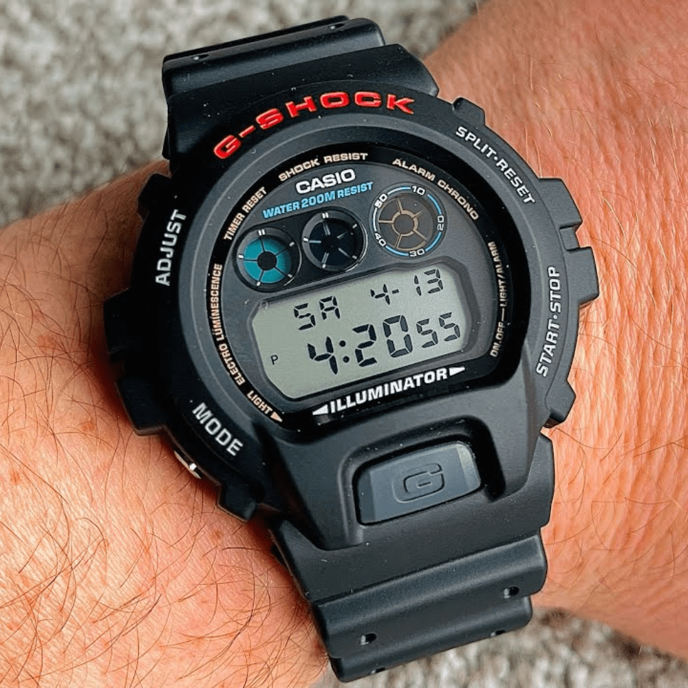 Reloj Casio G-Shock DW-6900U-1DR Digital Three-Eye Clásico Urbano Negro Hombre2
