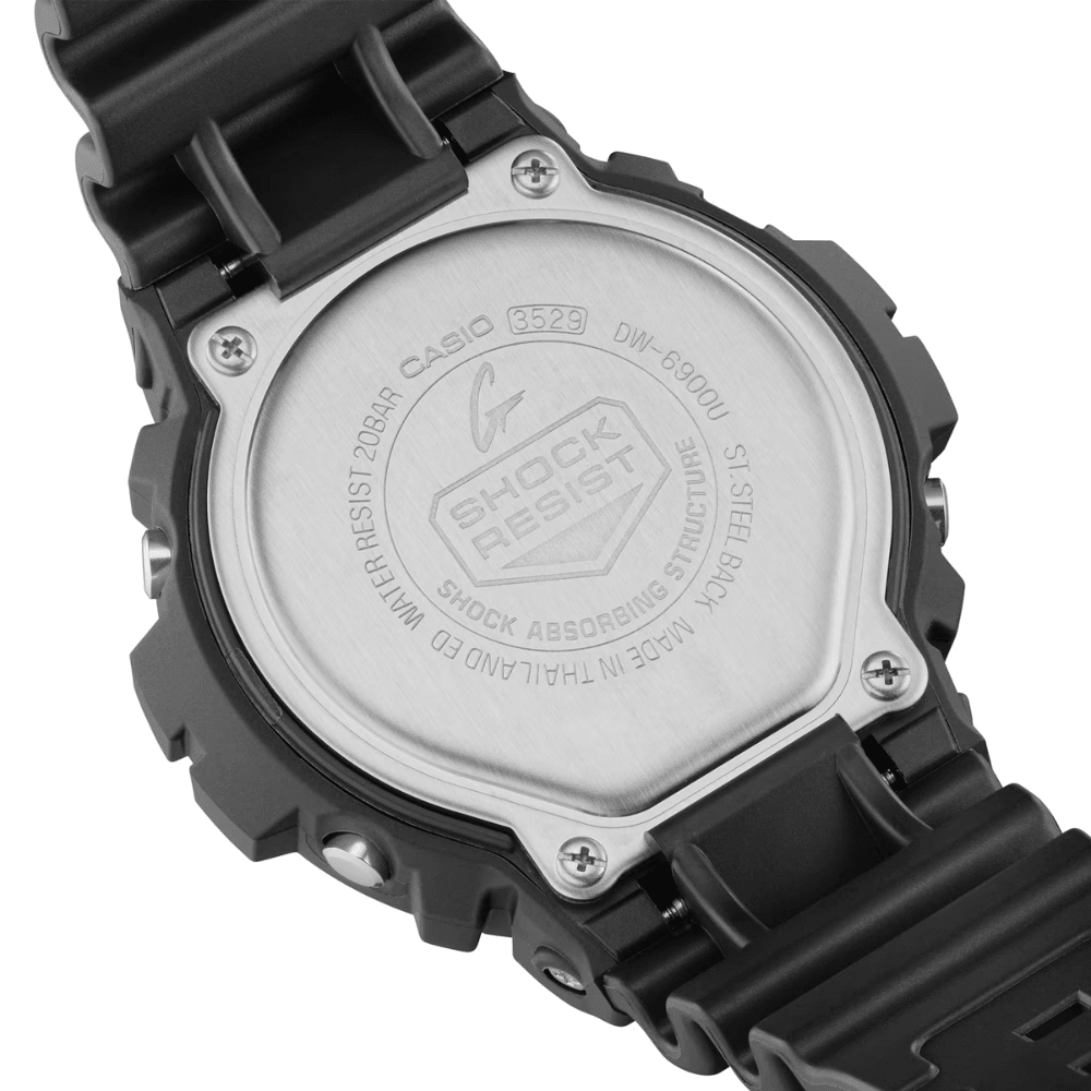 Reloj Casio G-Shock DW-6900U-1DR Digital Three-Eye Clásico Urbano Negro Hombre9