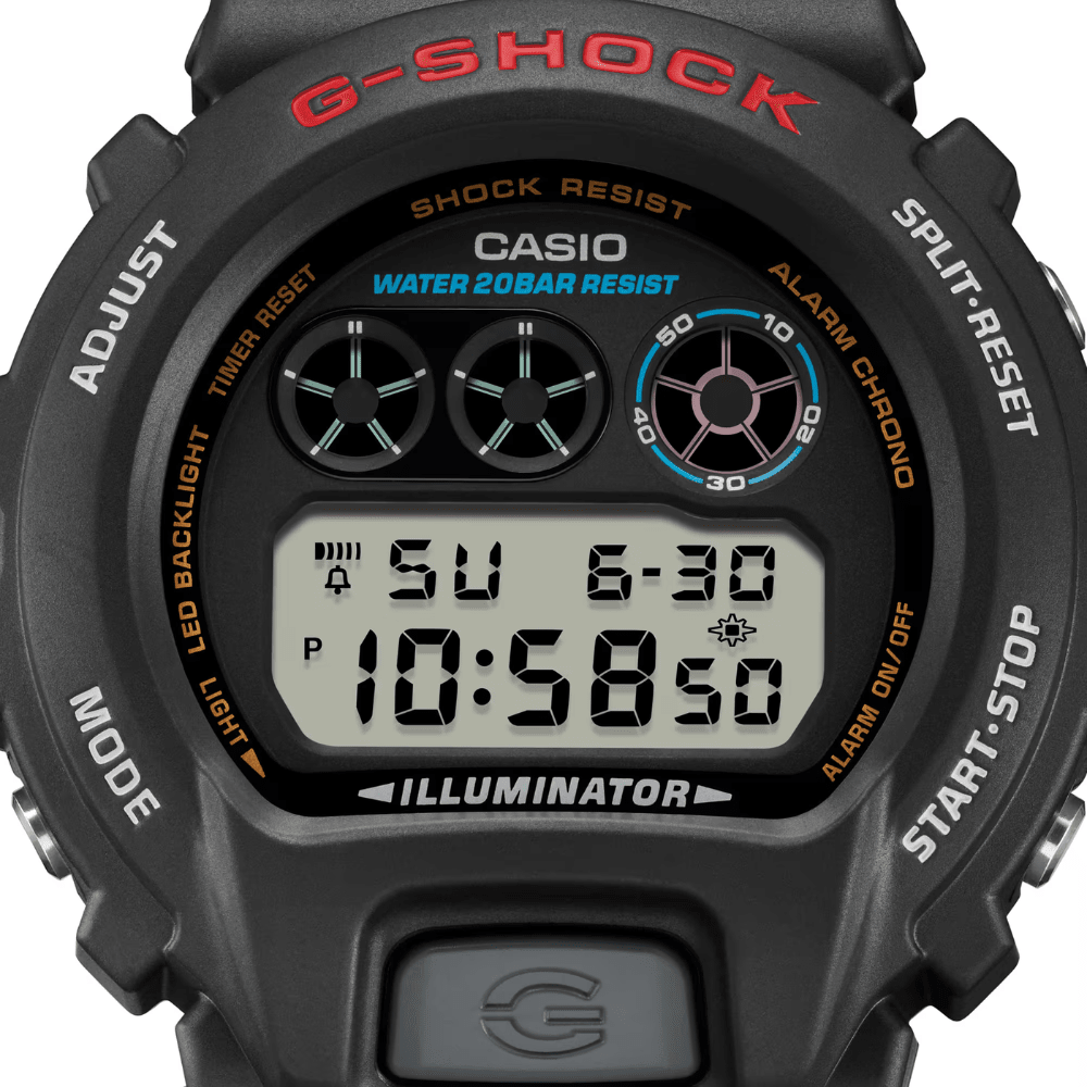 Reloj Casio G-Shock DW-6900U-1DR Digital Three-Eye Clásico Urbano Negro Hombre6