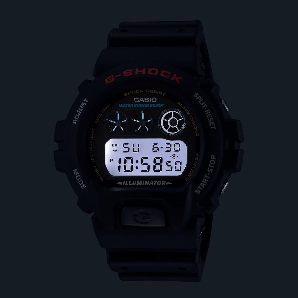 Reloj Casio G-Shock DW-6900U-1DR Digital Three-Eye Clásico Urbano Negro Hombre5