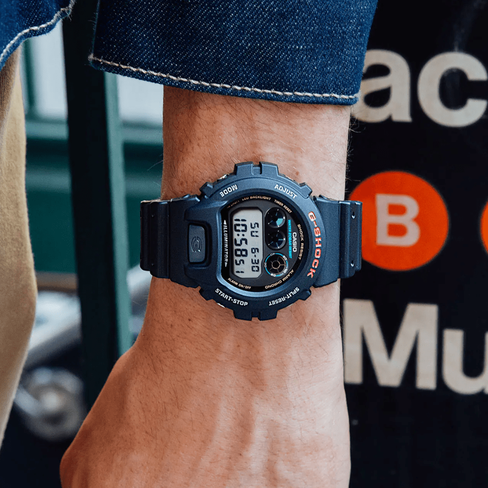 Reloj Casio G-Shock DW-6900U-1DR Digital Three-Eye Clásico Urbano Negro Hombre3
