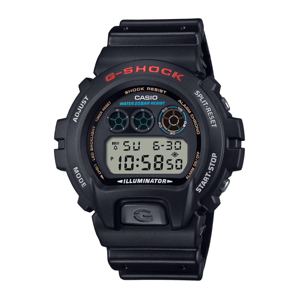 Reloj Casio G-Shock DW-6900U-1DR Digital Three-Eye Clásico Urbano Negro Hombre11