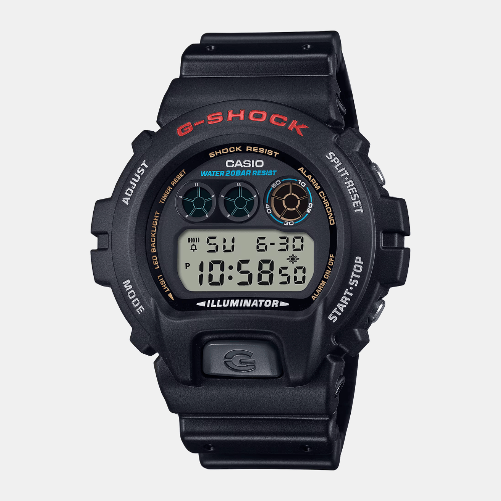 Reloj Casio G-Shock DW-6900U-1DR Digital Three-Eye Clásico Urbano Negro Hombre1
