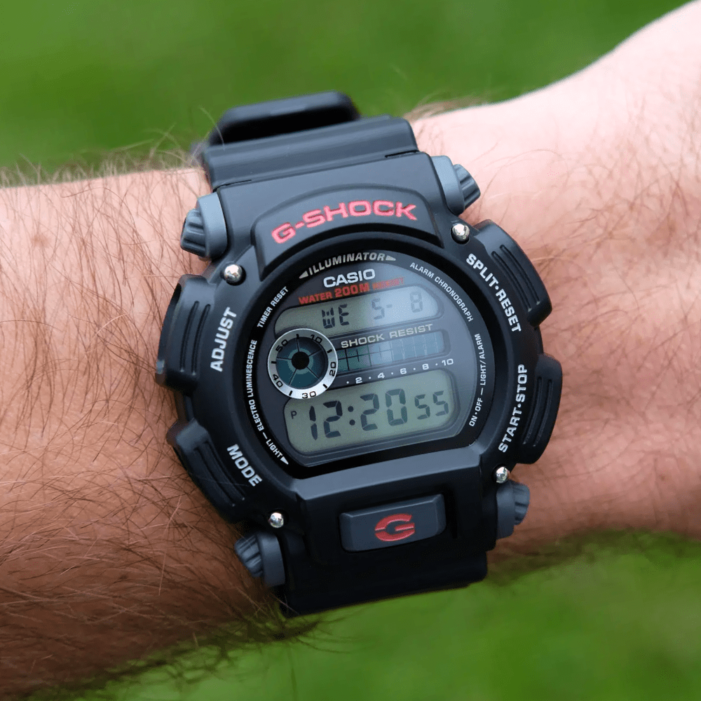 Reloj Casio G-Shock DW-9052-1VDR Illuminator Digital Táctico Deportivo Negro Hombre2