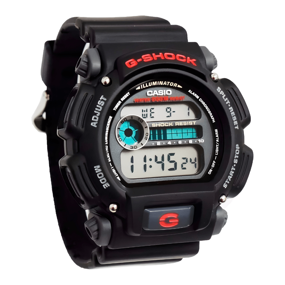 Reloj Casio G-Shock DW-9052-1VDR Illuminator Digital Táctico Deportivo Negro Hombre4