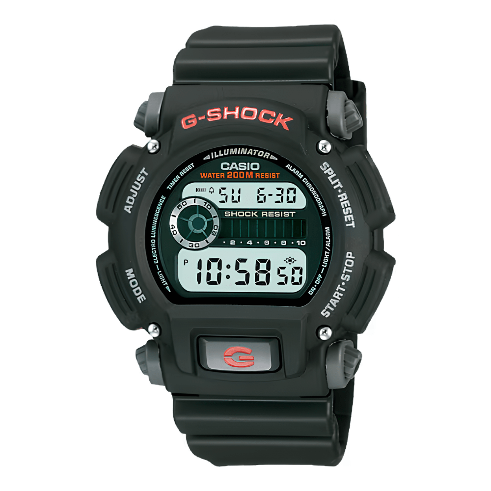 Reloj Casio G-Shock DW-9052-1VDR Illuminator Digital Táctico Deportivo Negro Hombre9