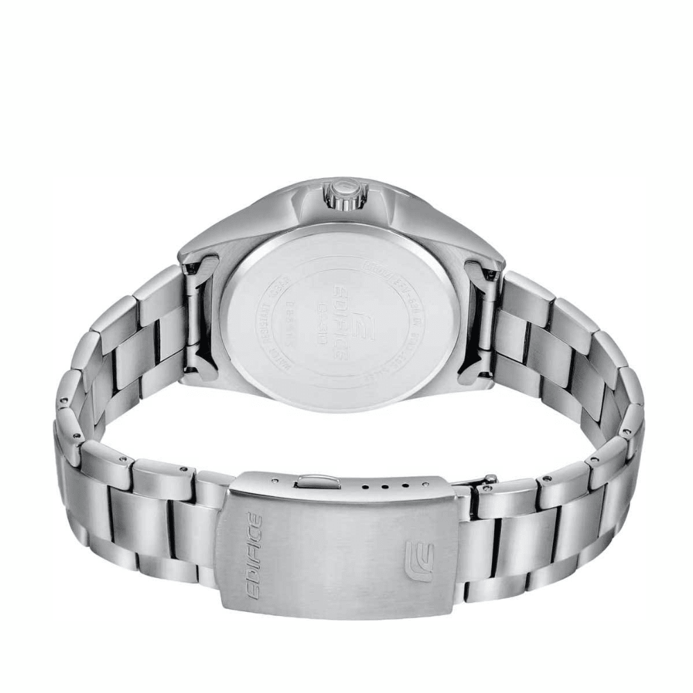 Reloj Casio Edifice EFV-140D-2AVUDF Acero Dial Azul Análogo Plateado Hombre4