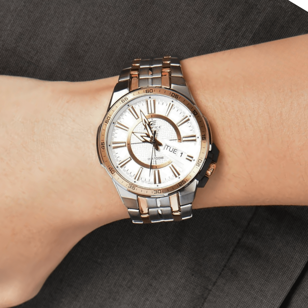 RELOJ CASIO EDIFICE EFR-106SG-7A5VUDF BICOLOR2