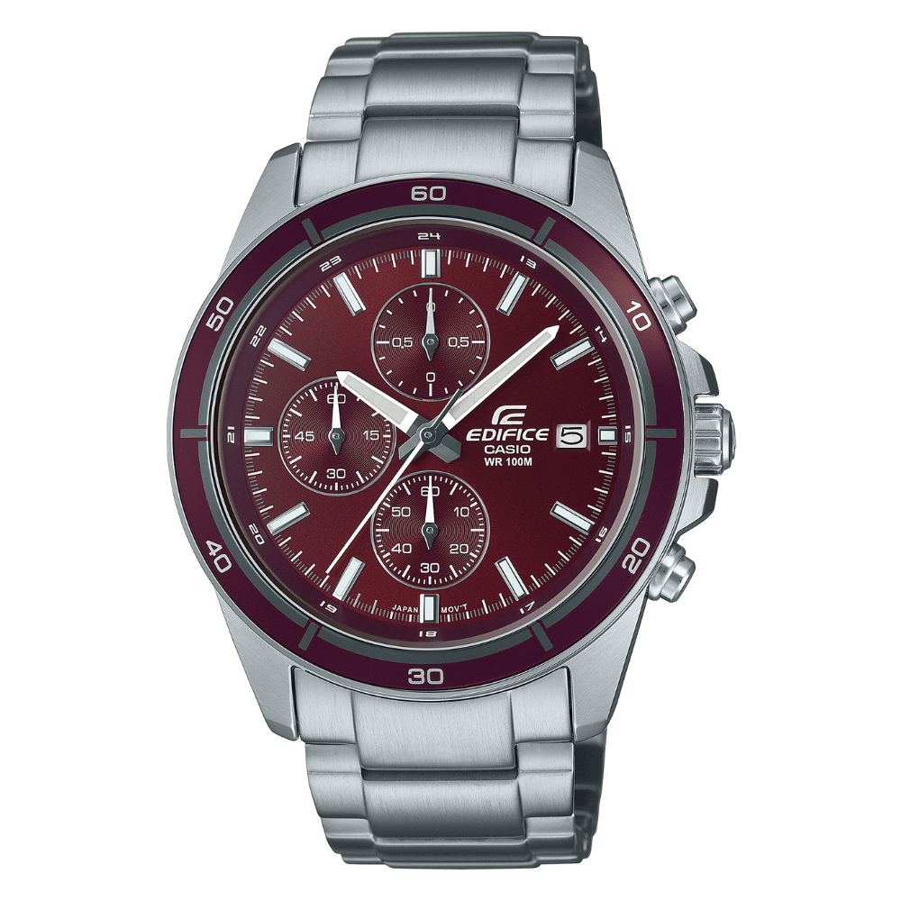 RELOJ CASIO EDIFICE EFR-526D-5CVUDF PLATEADO1