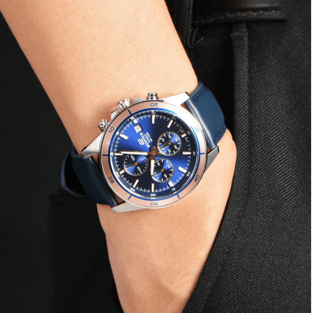 RELOJ CASIO EDIFICE EFR-526L-2AVUDF PLATEADO2