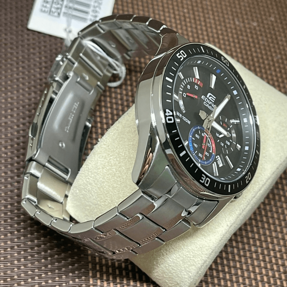 Reloj Casio Edifice EFR-552D-1A3VUDF Acero Análogo 3 Esferas Plateado Hombre5